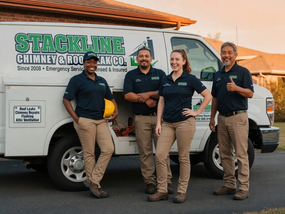 Chimney flashing repair company in Saint John, ND